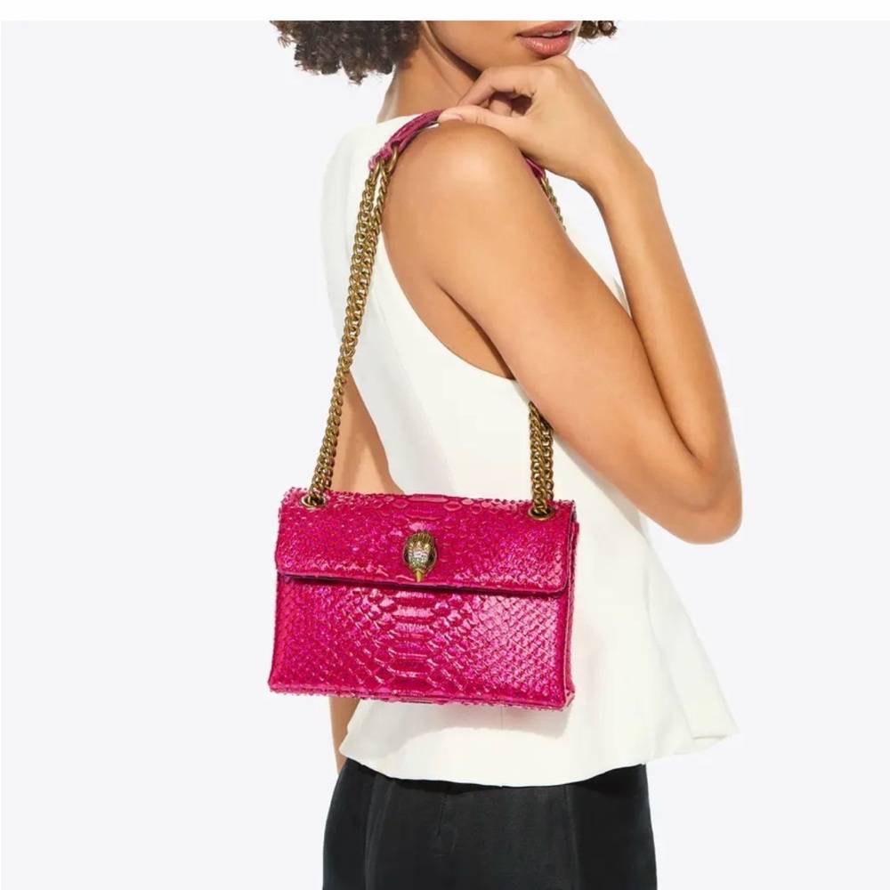 ***Make an offer!** NWT Kurt Geiger Medium Leather Kensington Bag Crossbody - Picture 8 of 9